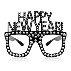 ОЧИЛА HAPPY NEW YEAR СРЕБЪРНИ