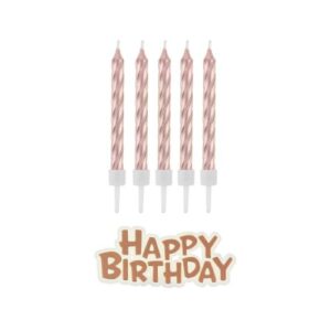 СВЕЩИ ЗА РОЖДЕН ДЕН HAPPY BIRTDAY 16 бр.
