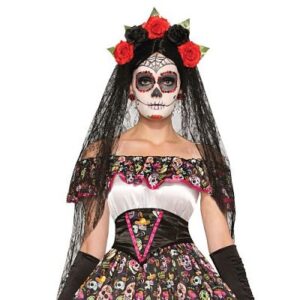 ВОАЛ DAY OF THE DEAD 90 см