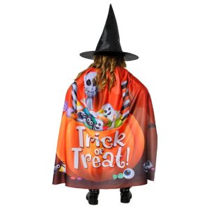 КОМПЛЕКТ ШАПКА И НАМЕТАЛО TRICK OR TREAT ДЕТСКИ