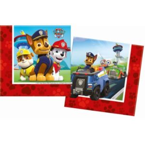 ПАРТИ САЛФЕТКИ PAW PATROL LET'S ROLL