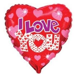 БАЛОН ФОЛИО I LOVE YOU НА СЪРЦА