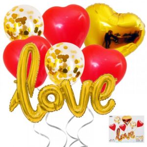 КОМПЛЕКТ БАЛОНИ LOVE 7 бр.