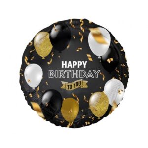 БАЛОН ФОЛИО HAPPY BIRTHDAY ЧЕРЕН