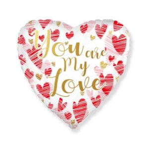 БАЛОН ФОЛИО СЪРЦЕ YOU ARE MY LOVE
