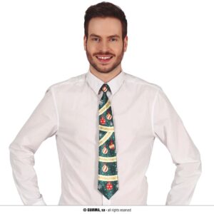 ВРАТОВРЪЗКА КОЛЕДНА ЗЕЛЕНА